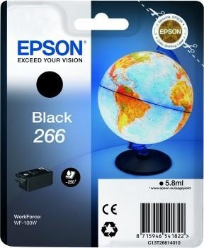 Cerneala Epson Black 266 cartridge | WorkForce WF-100W