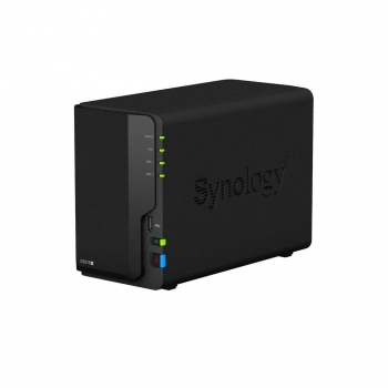 Synology DS218+, 2-Bay SATA 3G, 2.0GHz, 2GB RAM, 1x GbE LAN, 3xUSB 3.0