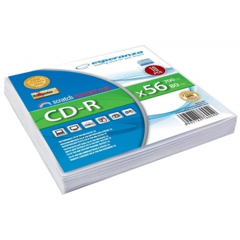 CD-R ESPERANZA [ envelope 10 | 700MB | 52x | Silver ]