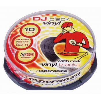 CD-R ESPERANZA [ cake box 10 | 700MB | 52x | Vinyl ]