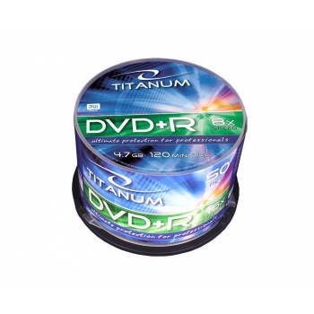 DVD+R TITANUM [ cake box 50 | 4.7GB | 8x ]