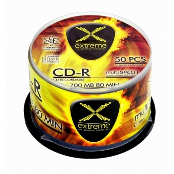 CD-R Extreme [ cake box 50 | 700MB | 52x ]