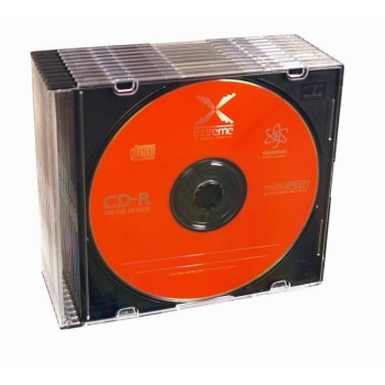 CD-R Extreme [ slim jewel case 10 | 700MB | 52x ]