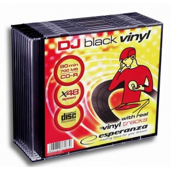 CD-R ESPERANZA [ slim jewel case 10 | 700MB | 48x | Vinyl ]