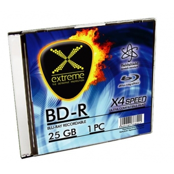 BluRay BD-R Extreme [ slim jewel case | 25GB | 4x ]