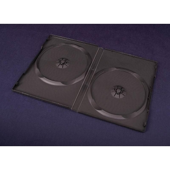 ESPERANZA DVD Box 2 Black 14 mm ( 100 Pcs. PACK)