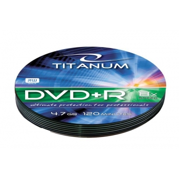 DVD+R TITANUM [ soft pack 10 | 4.7GB | 8x ]