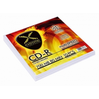 CD-R EXTREME [ envelope 10 | 700MB | 52x | Silver ]