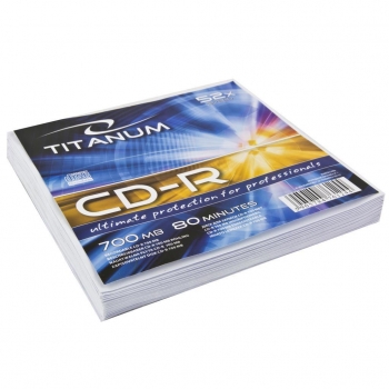 CD-R TITANUM [ envelope 20 | 700MB | 52x ]
