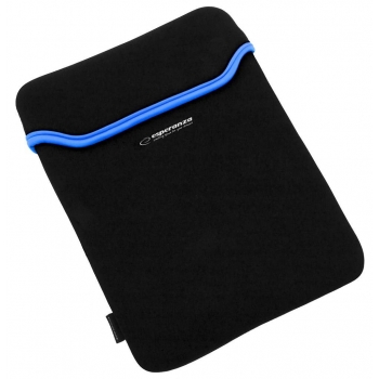ESPERANZA Geanta pentru Tablet 9,7' 4:3 ET172B |Negru / Albastru | Neopren 3mm