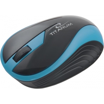 Mouse Wireless Titanum TM113T Butterfly Optic 3 butoane 1000dpi Turcoaz 5901299904725
