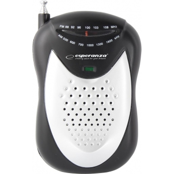 Radio Handhald Black-Silver