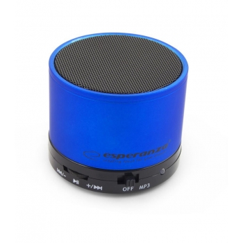 Boxa Esperanza EP115B Bluetooth RITMO Blue EP115B - 5901299909218