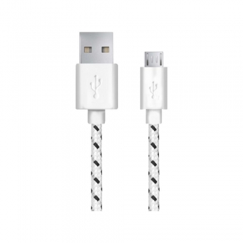 ESPERANZA EB181W cablu MICRO USB 2.0 A-B M/M OPLOT 2.0 M