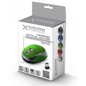 Mouse Wireless Esperanza Extreme XM105G 3D Optic 3 butoane 1000dpi USB 5901299926161