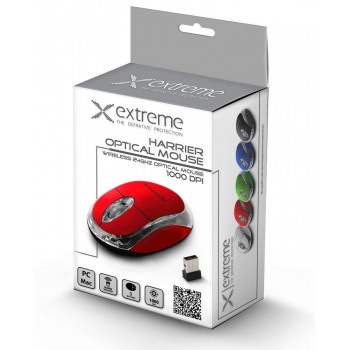 Mouse Wireless Esperanza Extreme XM105R 3D Optic 3 butoane 1000dpi USB 55901299926185