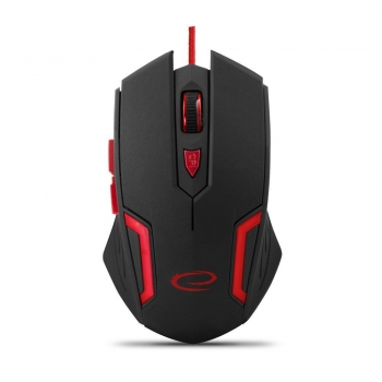 Mouse Esperanza EGM205R Optic 6D 6 butoane 2400dpi USB Red 5901299925522