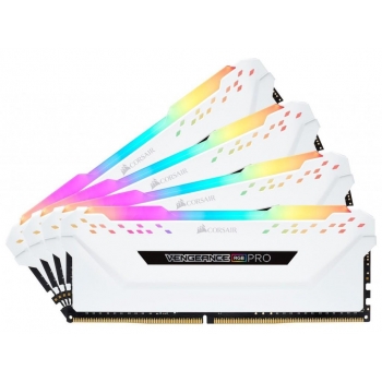 Corsair Vengeance RGB PRO 32GB (4 x 8GB) DDR4 3600MHz XMP 2.0 White