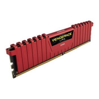 Memorie RAM Corsair Vengeance LPX Red 8GB DDR4 2400MHz CL16 CMK8GX4M1A2400C16R