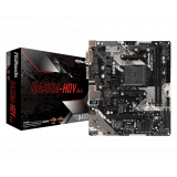 ASROCK B450M-HDV R4.0 ASRock B450M-HDV R4.0, AM4, DDR4 3200+, 4 SATA3, HDMI, DVI-D, D-Sub