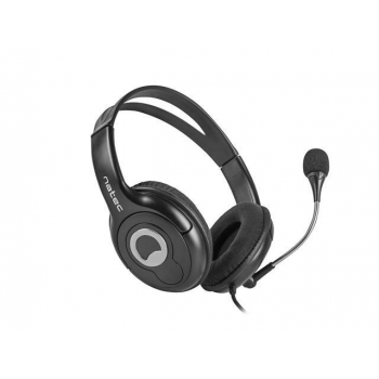 NATEC NSL-1178 Natec Bear 2 Headphones + Microphone, 2x Mini Jack 3,5mm