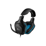 LOGITECH 981-000770 Logitech G432 7.1 Surround Sound Wired Gaming Headset, USB, Leatherette