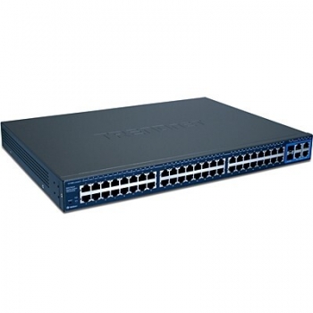 Switch TRENDnet TEG-2248WS 48xRJ-45 10/100Mbps + 2xMini-GBIC 1000Mbps