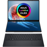Laptop ASUS Zenbook Duo UX8406CA cu procesor Intel Core Ultra 9 285H pana la 5.4GHz, 14'', 3K, OLED, Touch, 120Hz, 32GB LPDDR5X, 1TB SSD, Intel Arc Graphics, Windows 11 Pro, Inkwell Gray Laptop ASUS Zenbook Duo UX8406CA cu procesor Intel Core Ultra 9 285H pana la 5.4GHz, 14'', 3K, OLED, Touch, 120Hz, 32GB LPDDR5X, 1TB SSD, Intel Arc Graphics, Windows 11 Pro, Inkwell Gray