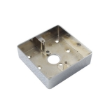 Carcasa ABK-801B-M pentru montarea aplicata a butoanelor din metal,dimensiune 86x86x25 mm