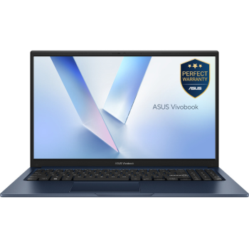 Laptop ASUS 15.6'' Vivobook 15 X1504VA, FHD, Procesor Intel Core 5 120U (12M Cache, up to 5.00 GHz), 16GB DDR5, 512GB SSD, Intel Graphics, No OS, Quiet Blue X1504VA-BQ4102