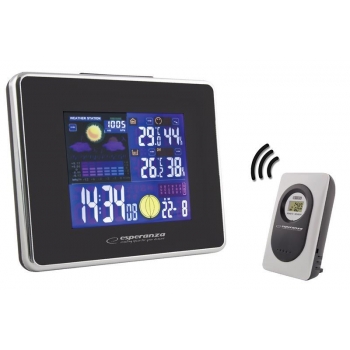 ESPERANZA EWS103 Multifuncional Weather Station with Wireless Outdoor Sensor EWS103 - 5901299903483 