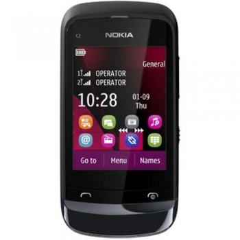 Telefon Mobil Nokia C2-03 Black Dual SIM Touch NOKC2-03BLACK