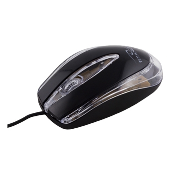 Mouse Titanum TM111K optic 3 butoane 1000dpi Black USB 5901299901823
