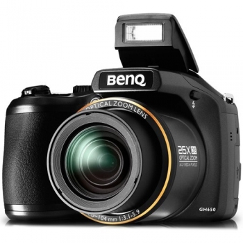 Camera Foto Digitala BenQ GH650 16MP Zoom Optic 26x Black