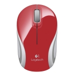 Mouse Wireless Logitech M187 Optic 3 Butoane 1000 dpi USB RED 910-002732