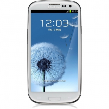 Telefon Mobil Samsung Galaxy S3 i9300 White Cortex A9 Quad Core 1.4GHz 16GB Android 4.0 Gorilla Glass 2 Super AMOLED SAMI9300WH