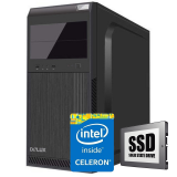 Sistem PC Bocris Intel Celeron Dual Core G4930 3.2GHz RAM 4GB DDR4 SSD 256GB Intel HD Graphic