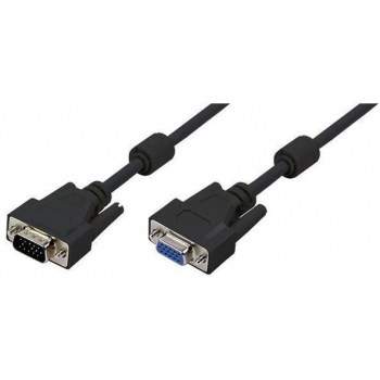 Cablu VGA, (T) - (M), black, 1,80M, Logilink "CV0004"