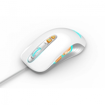 Mouse Newmen GX1-PLUS optic 7 butoane 4000dpi USB white MS-302-WH