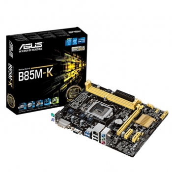 Placa de baza Asus B85M-K Socket 1150 Intel B85 2x DDR3 VGA DVI mATX