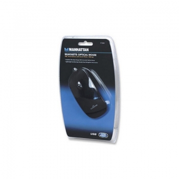 Mouse Manhattan Silhouette Optical 3butoane USB 1000 dpi Black 177658