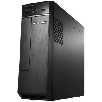 Desktop Lenovo IdeaCentre H30-00, Intel Celeron J1800 (2.41GHz, up to 2.58GHz, 1MB), video integrat Intel HD Graphics, RAM 4GB DDR3 1600MHz (1x4GB), HDD 500GB 7200rpm, DVD-Rambo, Porturi: 2xUSB 3.0/ 4xUSB 2.0/ 1xVGA-out/ 1xAudio, Card reader: 7-1, 5.89Kg,