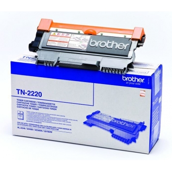 Cartus Toner Brother TN2220 Black 2500 Pagini for DCP-7070DW, HL-2240, HL-2240D, HL-2250DN, MFC-7360N, MFC-7460DN