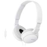 Casti Sony MDRZX110AP, Frecventa (Hz) 12- 22.000, Impedanta (ohmi) 24, Conector Stereo mini in forma de L, placat cu aur, difuzor 30 mm, alb