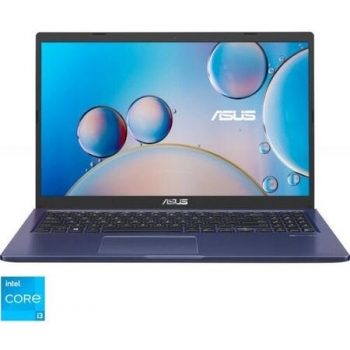 Laptop Asus X515EA-BQ850 , 15.6" Full HD, Procesor Intel Core i3-1115G4, 8GB RAM, 256GB SSD, Intel Iris Xe, No OS, Blue
