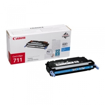 Cartus Toner Canon CRG-711C Cyan 6000 Pagini for LBP 5300, LBP 5360, MF 9130, MF 9170, MF 9220CDN, MF 9280CDN CR1659B002AA