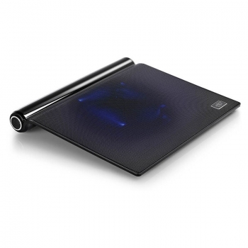 Cooler Laptop Deepcool M5 17" include boxe 2 boxe stereo 2 porturi USB 2.0 black DP-M5