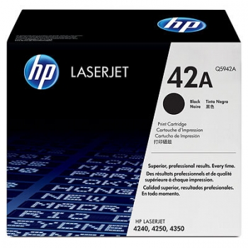 Cartus Toner HP Nr. 42A Black 10000 Pagini for LaserJet 4250, 4250N, 4350 Q5942A