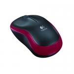 Mouse Wireless Logitech M185 Optic 3 Butoane 1000 DPI USB Red 910-002240