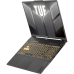 Laptop ASUS Gaming 16'' TUF F16 FX607VJ, FHD+ 144Hz, Procesor Intel Core 5 210H (12M Cache, up to 4.80 GHz), 16GB DDR4, 512GB SSD, GeForce RTX 3050 6GB, No OS, Mecha Gray FX607VJ-RL184